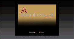Desktop Screenshot of aperitivobellagio.com