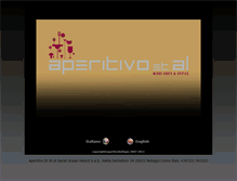 Tablet Screenshot of aperitivobellagio.com